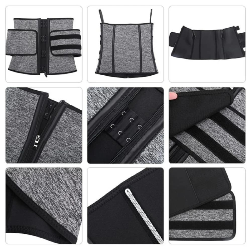 حزام التنحيف وحرق الدهون حراري للرجال والنساء