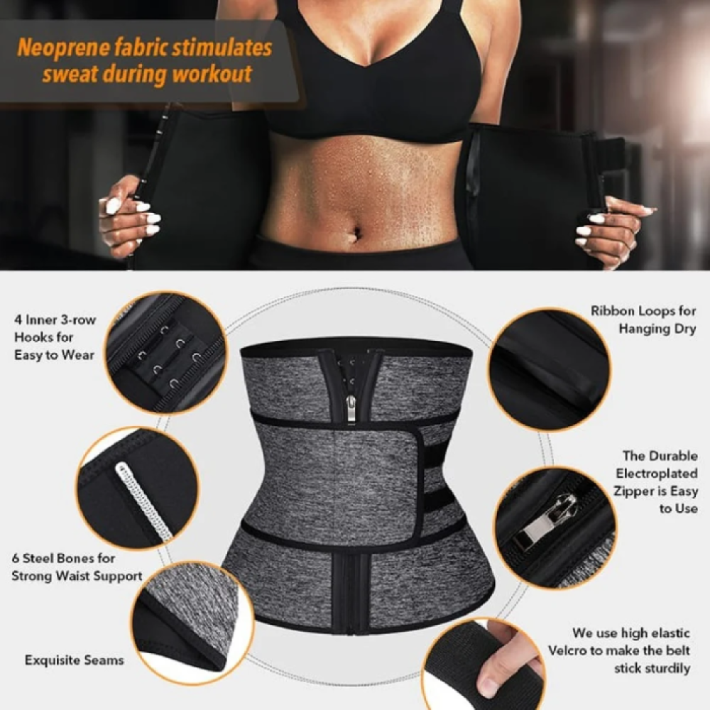 حزام التنحيف وحرق الدهون حراري للرجال والنساء