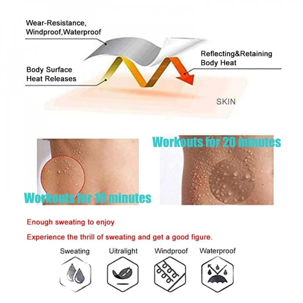 بدله الساونا للتخسيس مناسب للجنسين