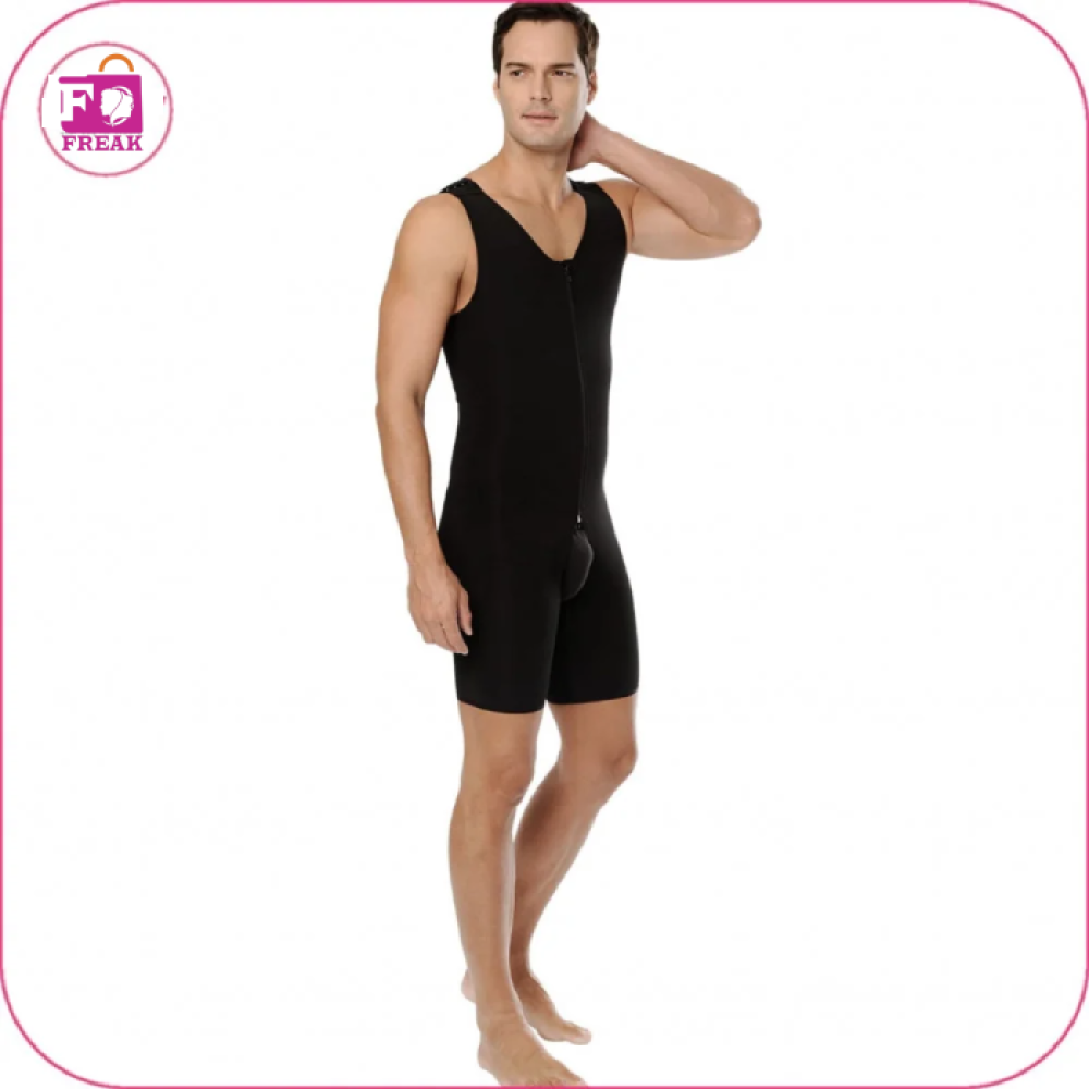 مشد كامل لبعد عمليات شفط الدهون بسحاب فوق الركبة variteks