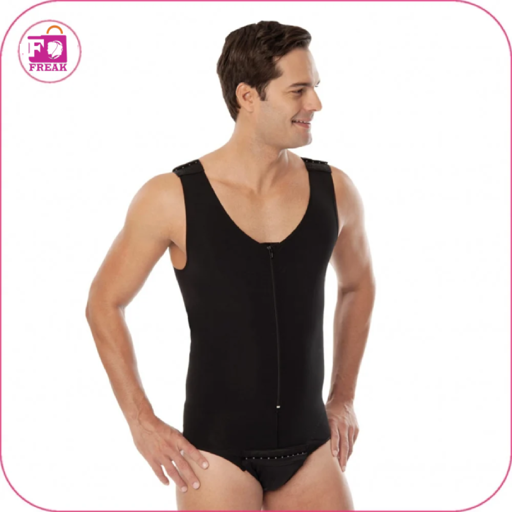 مشد البطن والتثدي رجالي لبعد عمليات شفط الدهون variteks