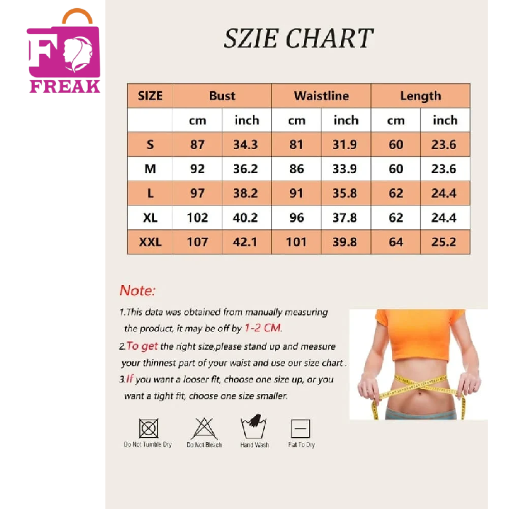 مشد ساونا بسحاب امامي لحرق الدهون البطن