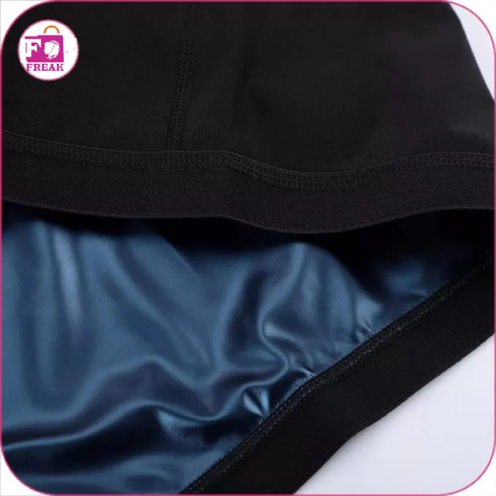 مشد ساونا بسحاب امامي لحرق الدهون البطن