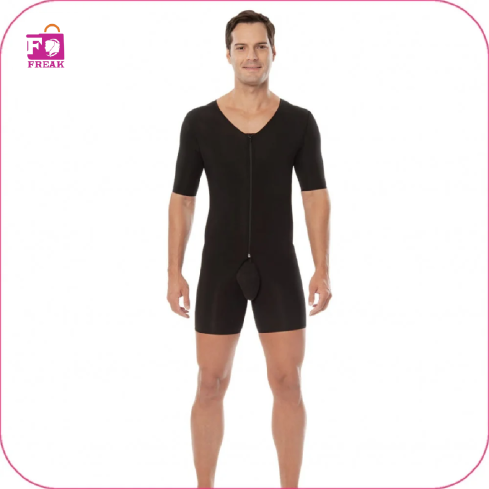 مشد كامل لبعد عمليات شفط الدهون بسحاب فوق الركبة variteks